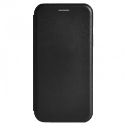 Чехол Premium Leather Case Realme 5/6i/C3 black